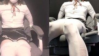 Sussy Femboy Tortures Themself