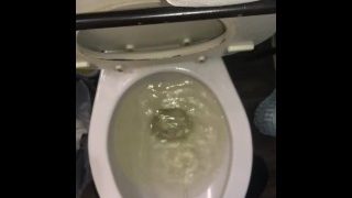 Taking A Big Piss! Come Suck It Clean