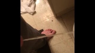 Teen Boy Pissing In His New Home