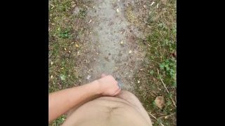 Teen’s Naked Walk On The Trail