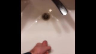 The Guy Pisses In The Toilet Of The Bar