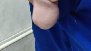 To Pee On A Public Toilet.