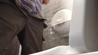 Toilet Cam. Pissing In A Public Toilet