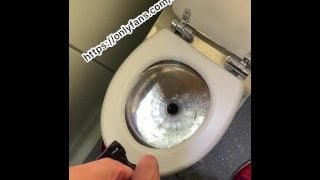 Train Toilet Pissing