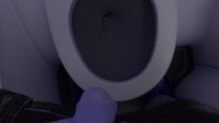 Trying To Piss Before Flight Attendant Gets In To Give Me Blowjob On Plane