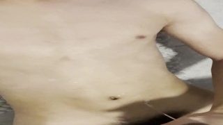 Twink Teen Just Got Horny In The Bathroom