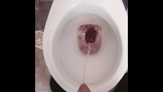Uncut English Chav Pissing