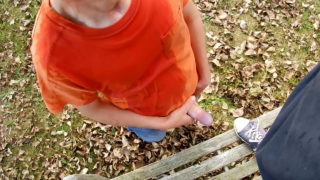Using My Proud Piss Boy As Personal Outdoor Urinal