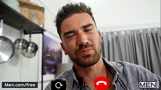Dante Colle, Pierce Paris, Archie, Chris Damned Have Fun On A Cam Chat – Men