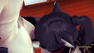Genshin Impact Furry Yaoi 3D – Zhongli Kitten Bj With POV & Cum In His Mouth Uncensored – Vietnamese Asian Manga Hentai