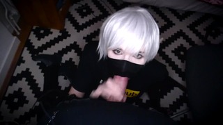 Lovely Femboy Whore Oral and Facial Pov