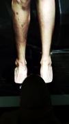 Korean sexy singer IU foot cumtribure