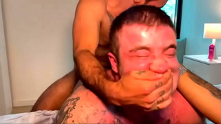 Me and Marcelo Debian's Cowboy Pauzudo did a double penetration on Blessed Boy and filled his ass with milk
