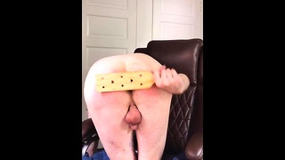 SPANKING my SISSY ASS and TWERKING my FAGGOT CLITTY
