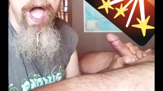 Swallowing cum