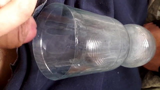 Funnel bottle – cum swallow