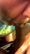Old Sucking Off Young Black Cock CIM Cum Play Cum Swallow
