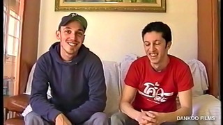 Two boys in distress at their first casting.
