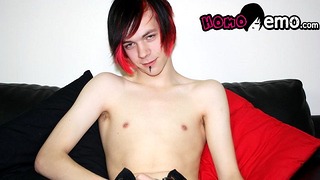 Luke Shadow Exerts Every Last Bit of His Hot Emo Dick