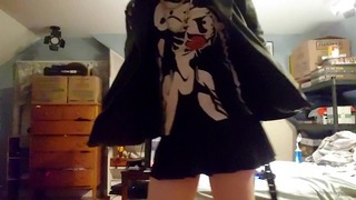 Cute emo femboy strips for you