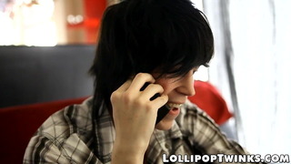 Emo twink Tyler Bolt cums as he is fucked so hard by lover
