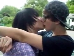 Emo Boys Kissing