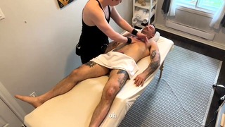 Crossfitter got excited during massage and cheated on his partner.