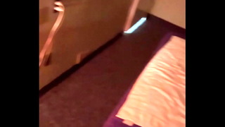 Jerking off in massage room