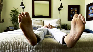 I show you my feet, because you like it