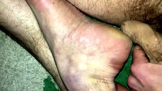 feet cock solo