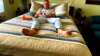 Jerking off and Cum While Fucking Myself