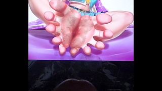 Mikumo Guynemer's feet with tribute