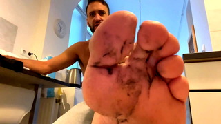 Feet loves come and sweaty how these feet get put to work