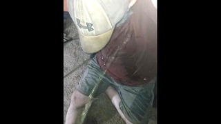 Getting pissed on, 2 angles