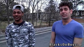 Black Cock Fucks Adam Yard