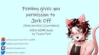 Femboy Gives You Permission To Jerk Off Nsfw Asmr Body Worship Countdown