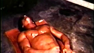 Vintage Beard Guy Face Fucked