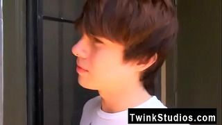 Gay Twinks Young Kyler Moss is Walking Through the Neighborhood When