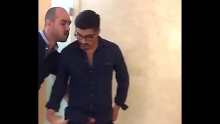 Sexy Cruising Confront Public Restroom