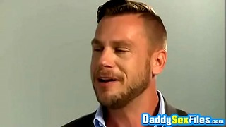 Hunky Daddies Hans Berlin And Rocco Steele Anal Fuck In