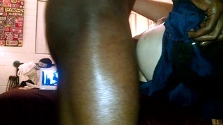 Getting Fucked by My Thug BF in a Sex Swing