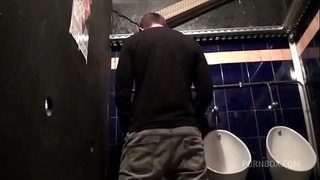 Straight Guy Sucked In Glory Holes In Outside
