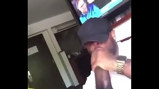Sucking Thick Huge Black Cock