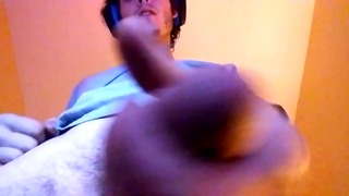 Wanking My Huge Cock Right In Your Face