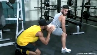 Big Dicks Score with Ebony Sports Fan