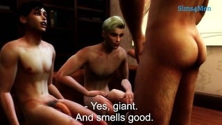 Seduced Daddy Takes Two Twinks Home