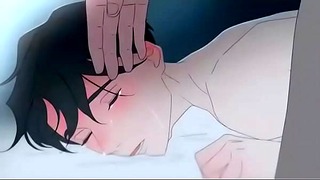 Anal Orgy in Anime: Gay Group Encounter