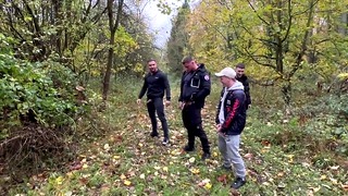 Lil D and British Teens Pissing in the Woods