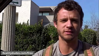 Paul fucks Nate with a thick cock creampie