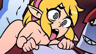 Zora’s gangbang creampie frenzy